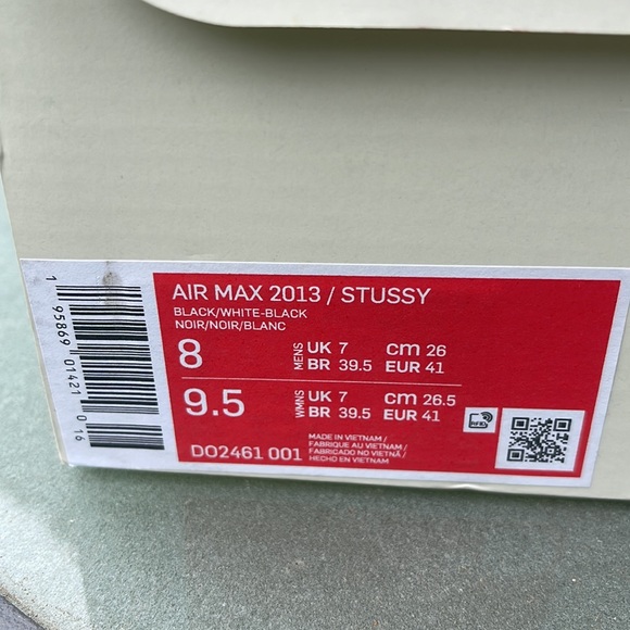 NIKE AIR MAX 2013 / STUSSY - Picture 9 of 11